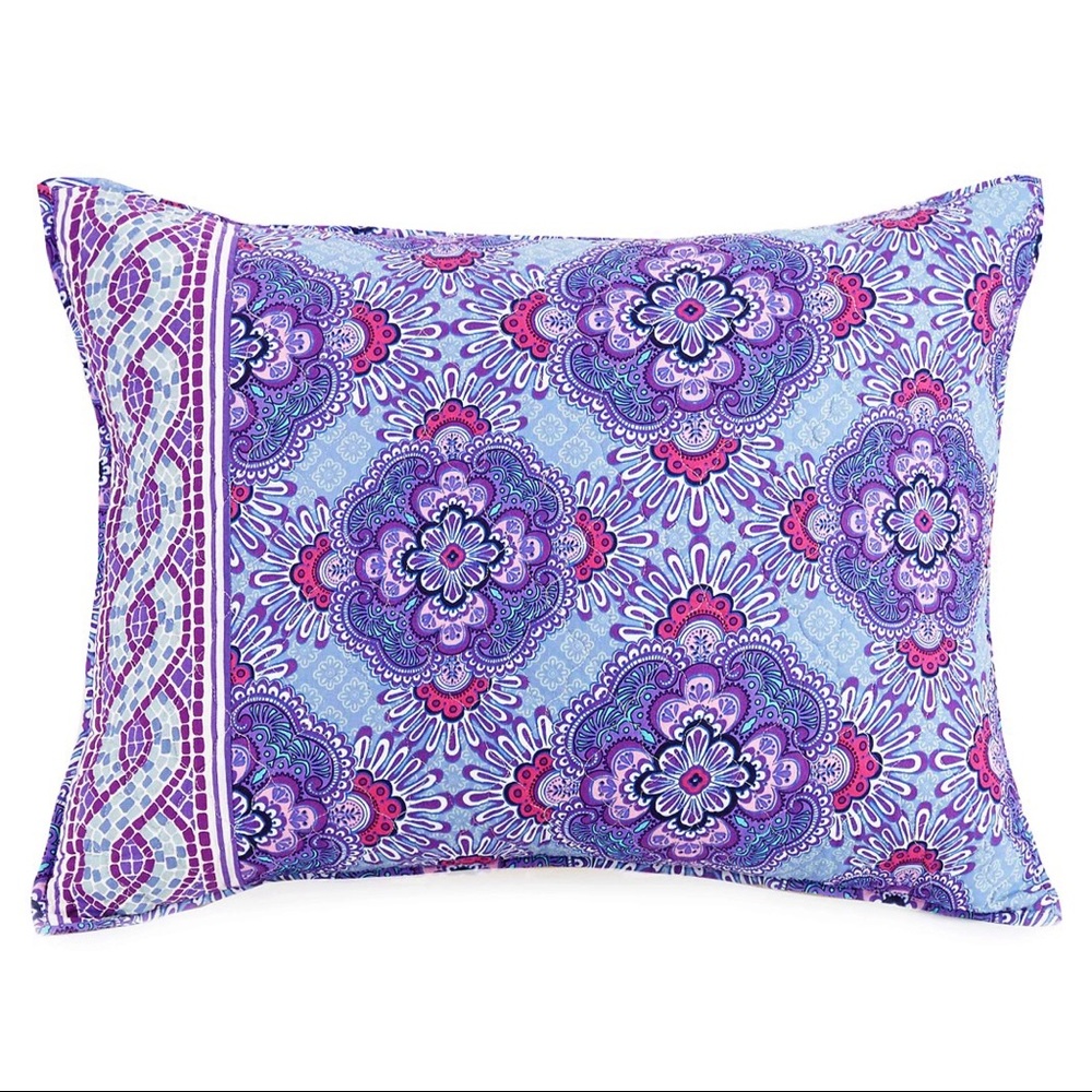 Vera Bradley Purple Passion Standard Pillow Shams